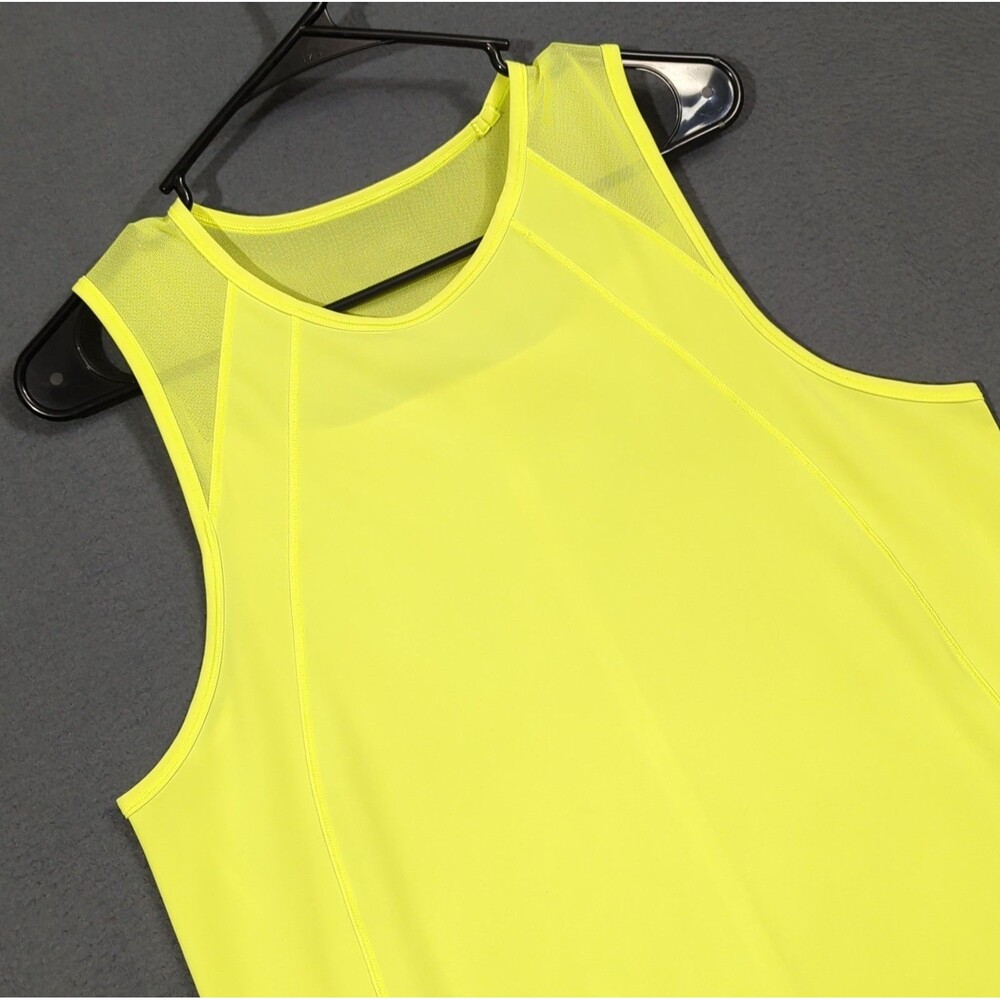 Lululemon Top Women's 10 (Estimated) Yellow Sculpt Tank Muscle Athletic